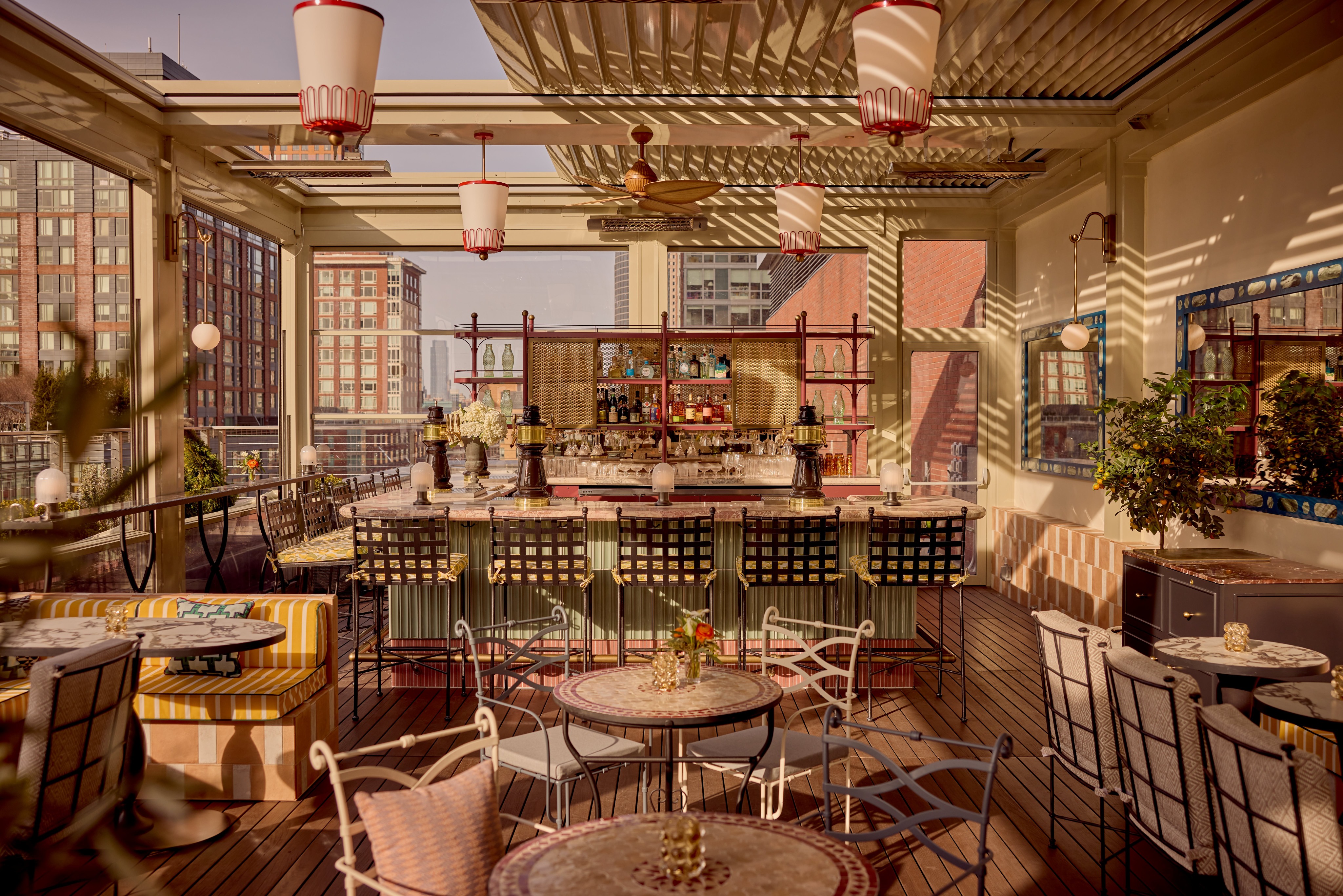 Conrad New York Downtown Introduces Leonessa, a Sophisticated Aperitivo Rooftop Bar Destination